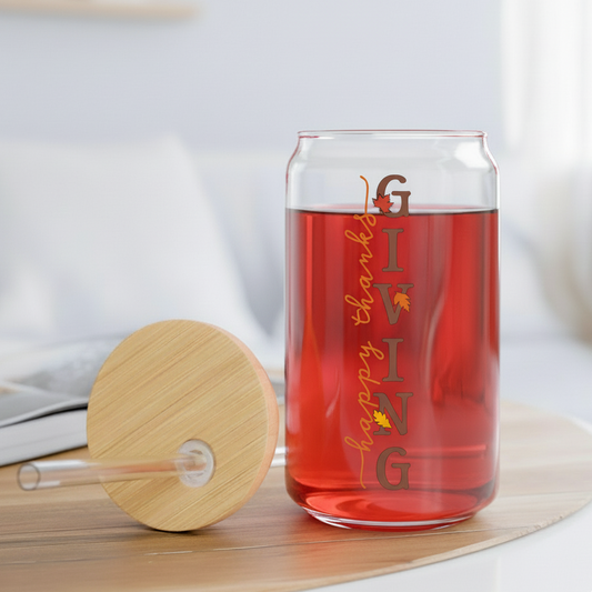 16 oz Happy Thanksgiving Cup