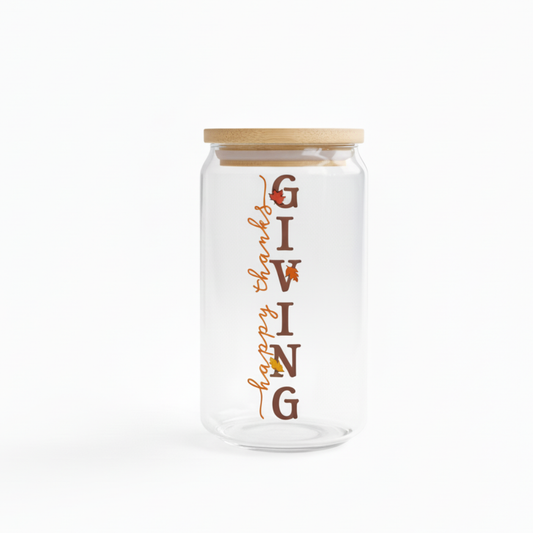 16 oz Happy Thanksgiving Cup