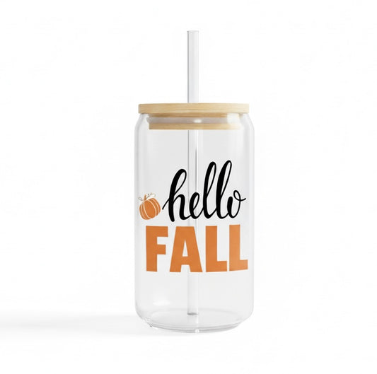 16 oz Hello Fall Cup